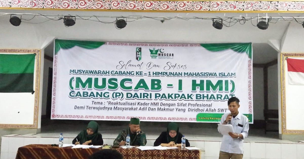 HMI banjar kota Gelar Musyawarah Cabang